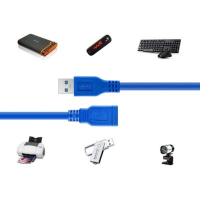 USB 3.0 HDD Harddisk Bilgisayar Uzatma Kablosu 1.5 Metre  