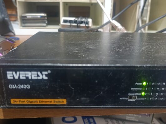 24 port gigabit switch GM-240G 1000Mbps Ethernet Hub  