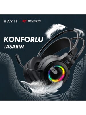 Rgb Aydınlatmalı Mikrofonlu Gaming Oyuncu Kulaklığı