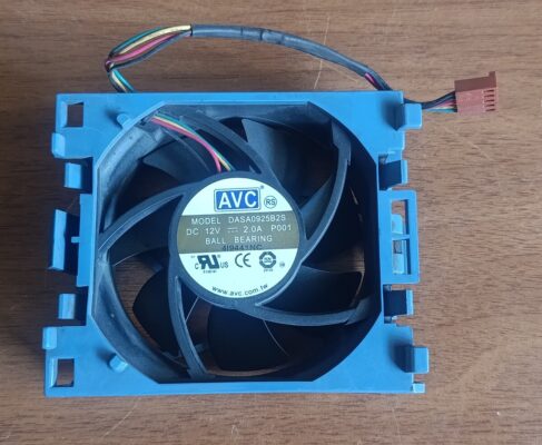 12v 2A avc dasa0925b2s soğutucu fan 12 volt fan  