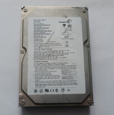 ST380011A barracuda 7200.7 35" 80 gb ide pata hard disk hdd  