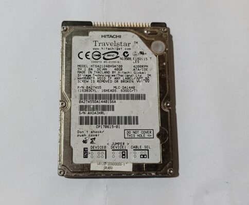 hitachi 40 gb 2.5 İNÇH ide hdd ata hard disk  