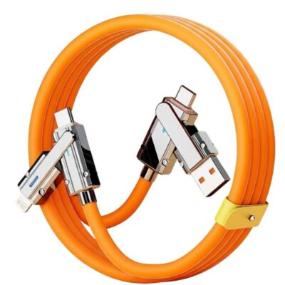 2 Metre 120W Hızlı Şarj Data Kablosu Usb Type C Lightning