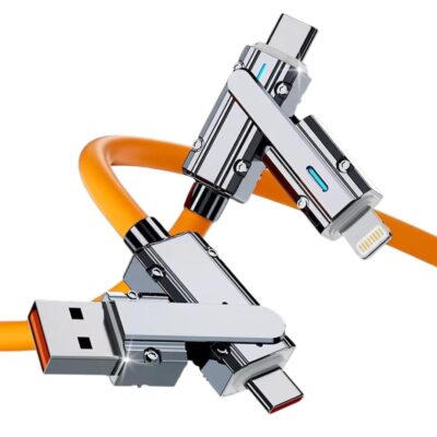 2 Metre 120W Hızlı Şarj Data Kablosu Usb Type C Lightning