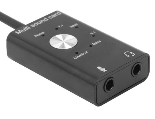 7.1 Multi Çoklu Fonksiyonlu 3.5mm Kulaklık Mikrofon Type C Usb Ses Kartı  