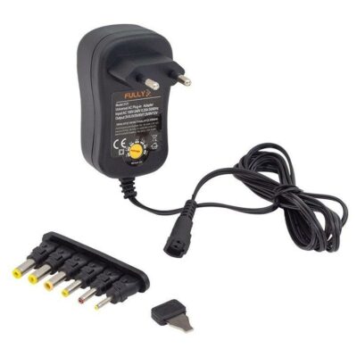 3-12 Volt 2 Amper Çok Uçlu Kademeli Adaptör  