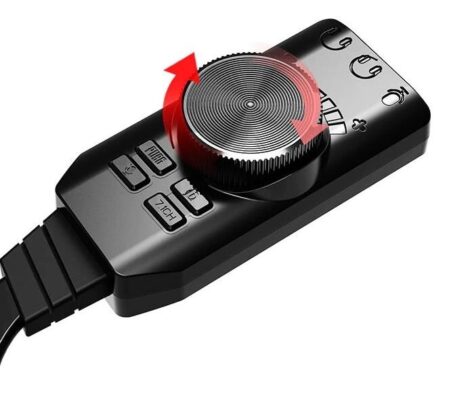 Usb Harici Ses Kartı 7.1 Dönüştürücü Plextone Gs3 Pubg Lol Mikrofon Destekli  