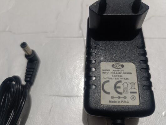 Rose NA-1012 12V-1,2A Modem Ethernet 5,5*2,5mm Switch Adaptör  