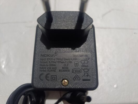 nokia ince uç şarz ACP-7E Output: 3.7V 355mA 1.3VA  