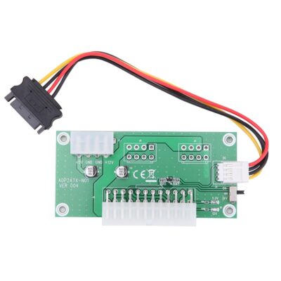 24-Pin Dual Psu Power Uzatma Kablosu Çevirici Uzatıcı